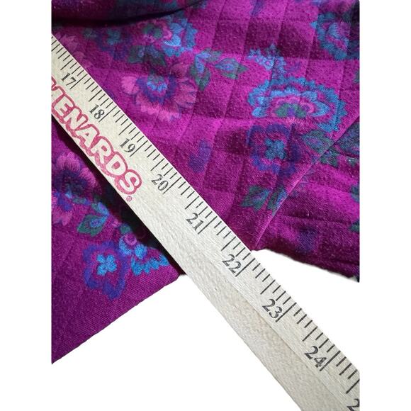 Vtg Gitano XL Women’s Small Quilted Cardigan Sweater Missing Button Stain READ - Picture 6 of 8